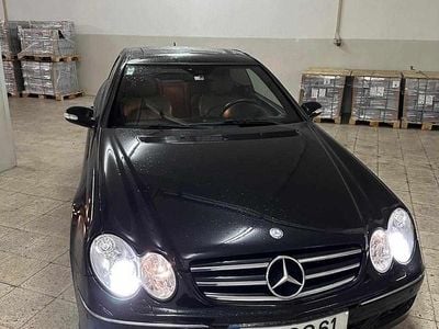 Usado Mercedes CLK220 150 HP (110 kW) 2007 Preto Coupé