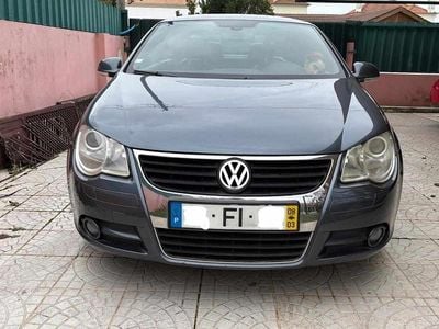 Cinzento Usado 2008 VW Eos Cabrios | € 7.000