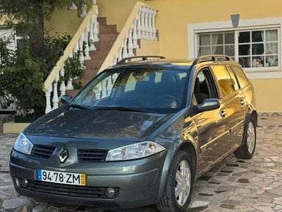 Usado Renault Mégane II 98 HP (72 kW) 2005 Cinzento