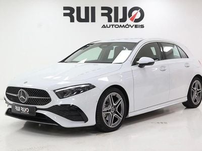 Usado Mercedes A200 AMG line 163 HP (119 kW) 2023 Branco Sedan