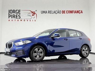 Azul Usado 2020 BMW 116 Advantage Citadino | € 21.990 (Preço justo)