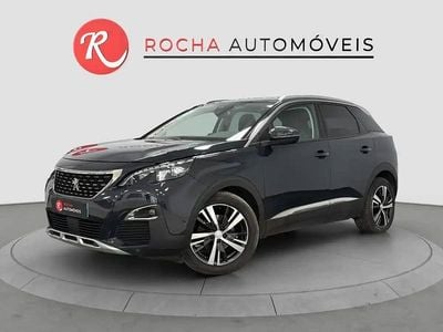 Usado Peugeot 3008 Allure 130 HP (95 kW) 2018 Azul SUV