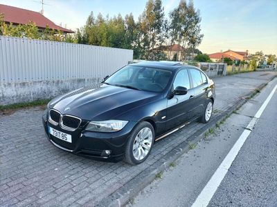 usado BMW 320 d automático teto de abrir