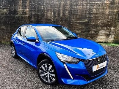 Azul Usado 2020 Peugeot e-208 Active Citadino | € 14.400 (Bom preço)