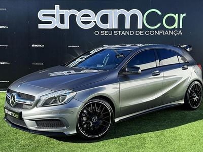 Cinza Usado 2015 Mercedes A45 AMG AMG | € 29.900 (Preço justo)