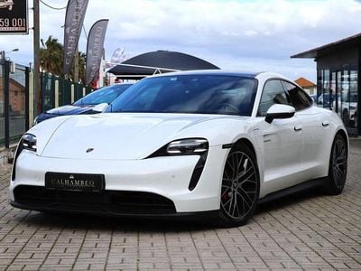 Usado Porsche Taycan 389 kW (530 HP) 2020 Branco Sedan