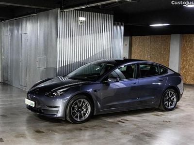Azul Usado 2020 Tesla Model 3 Long Range AWD Sedan | € 25.500 (Preço justo)