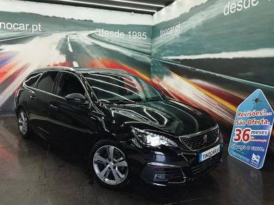 Usado Peugeot 308 SW 130 HP (95 kW) 2020 Preto Carrinha