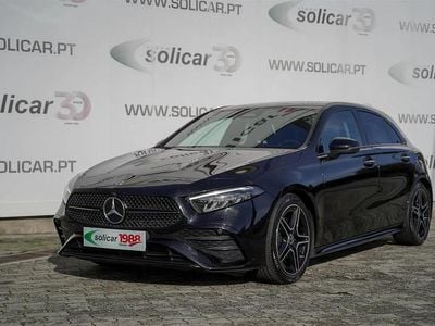 Preto Usado 2023 Mercedes A180 AMG line Citadino | € 33.990 (Preço justo)