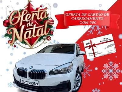 Branco Usado 2018 BMW 225 Active Tourer Sport Line Monovolume | € 18.900 (Preço justo)