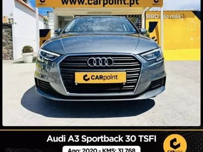 Usado Audi A3 Sportback 116 HP (85 kW) 2020 Cinzento Citadino
