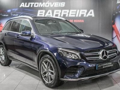 Usado Mercedes GLC250 AMG line 204 HP (150 kW) 2019 Azul escuro SUV