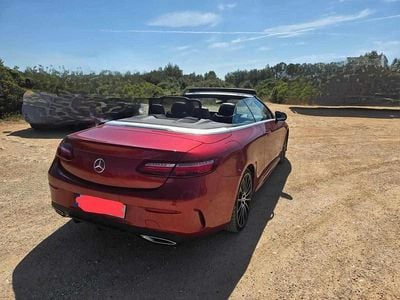 Vermelho Usado 2021 Mercedes E220 Cabrios | € 61.990