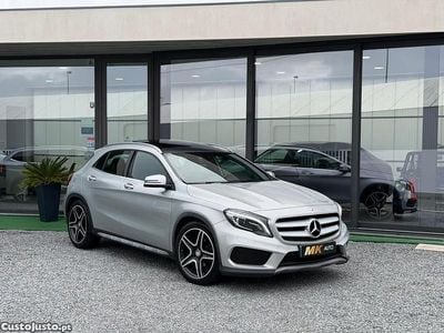 Usado Mercedes GLA200 AMG line 136 HP (100 kW) 2015 Cinza SUV