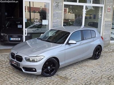 Cinza Usado 2015 BMW 116 Efficient Dynamics Citadino | € 13.950 (Preço justo)
