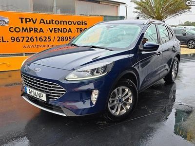Usado Ford Kuga Titanium 225 HP (165 kW) 2021 Azul SUV