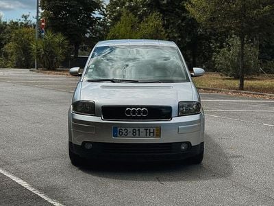 Usado Audi A2 75 HP (55 kW) 2002 Cinzento Citadino