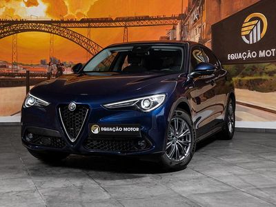 Usado Alfa Romeo Stelvio Super 190 HP (139 kW) 2021 Azul SUV