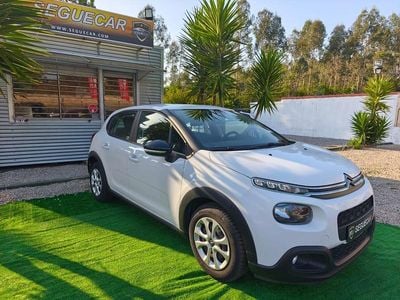 Branco Usado 2019 Citroën C3 Feel Citadino | € 11.999 (Preço justo)