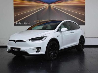 Usado Tesla Model X Long Range AWD 420 kW (572 HP) 2020 Branco SUV