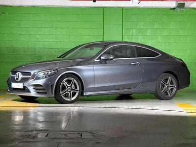 Cinzento Usado 2020 Mercedes C220 Coupé | € 31.500 (Super Preço)