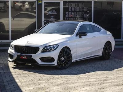 Branco Usado 2017 Mercedes C220 Coupé | € 29.400 (Caro)