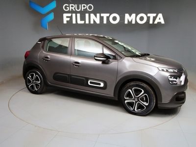 Cinzento Usado 2022 Citroën C3 PureTech Citadino | € 11.860 (Preço justo)