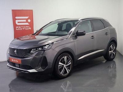 Cinza Usado 2021 Peugeot 3008 GT-line SUV | € 18.750 (Bom preço)