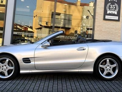 Cinza Usado 2002 Mercedes SL500 Cabrios | € 30.000