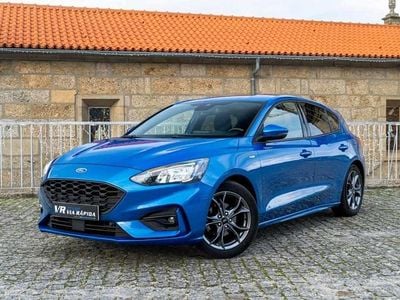 Azul Usado 2020 Ford Focus ST-Line | € 16.990 (Preço justo)