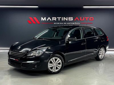 Preto Usado 2015 Peugeot 308 SW Carrinha | € 8.990 (Preço justo)