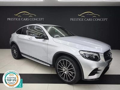 Usado Mercedes GLC250 AMG line 204 HP (150 kW) 2018 Cinza prata SUV