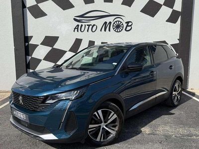 Azul Usado 2022 Peugeot 3008 Allure SUV | € 20.489 (Preço justo)