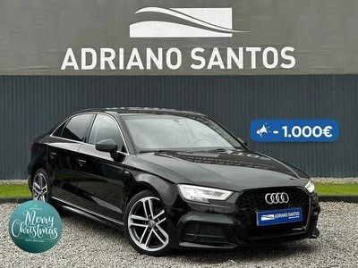 Usado Audi A3 S-Line 116 HP (85 kW) 2019 Preto Sedan