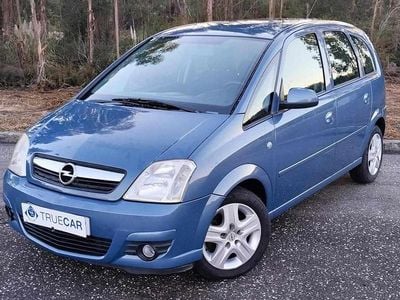 Usado Opel Meriva Cosmo 100 HP (73 kW) 2009 Azul Monovolume