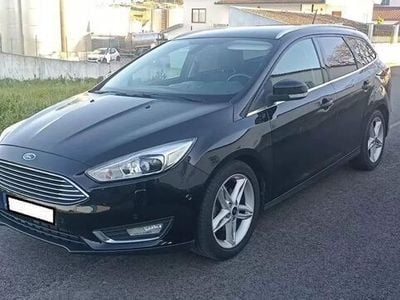 Usado Ford Focus Titanium 120 HP (88 kW) 2018 Preto Carrinha