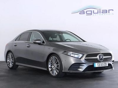 Usado Mercedes A200 AMG line 163 HP (119 kW) 2019 Cinza Sedan