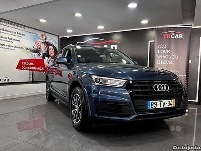 Usado Audi Q5 Business 150 HP (110 kW) 2017 Azul SUV