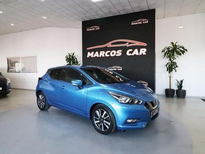 Usado Nissan Micra Acenta 90 HP (66 kW) 2018 Azul Citadino