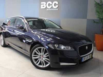 Azul Usado 2018 Jaguar XF Sportbrake Carrinha | € 19.990
