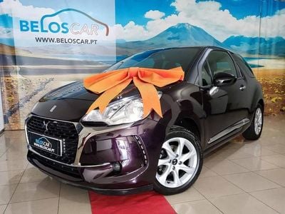 Usado DS Automobiles DS3 Connected Chic 110 HP (80 kW) 2018 Roxo Citadino