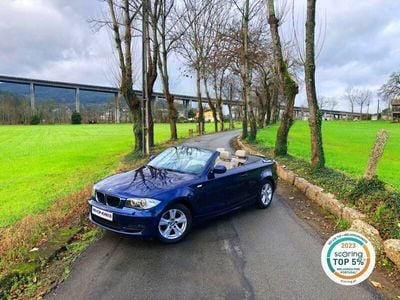 Usado BMW 118 Cabriolet Sport Line 143 HP (105 kW) 2010 Azul Cabrios
