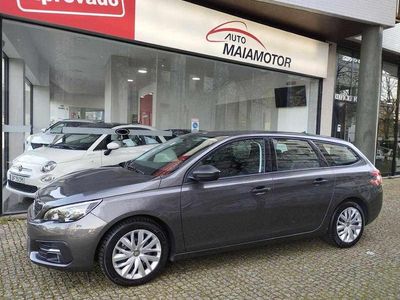 Usado Peugeot 308 SW Active 102 HP (75 kW) 2020 Cinzento Carrinha