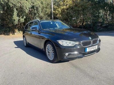 Preto Usado 2015 BMW 318 Luxury Line Carrinha | € 11.000 (Preço justo)
