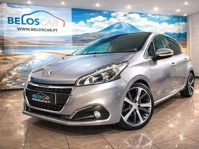 Usado Peugeot 208 110 HP (80 kW) 2018 Cinza Citadino