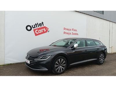 Usado VW Arteon Elegance 150 HP (110 kW) 2022 Cinzento escuro metalizado
