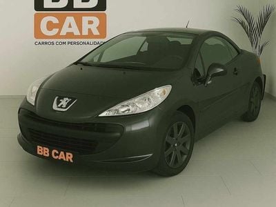 Preto Usado 2008 Peugeot 207 CC Cabrios | € 9.400