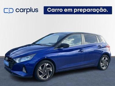Azul Usado 2021 Hyundai i20 Comfort | € 16.900 (Preço elevado)