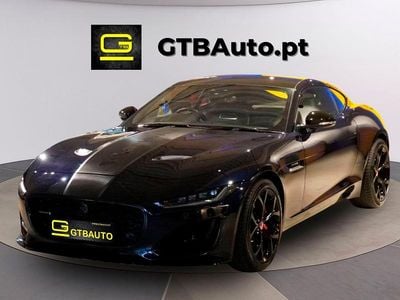 Azul Usado 2021 Jaguar F-Type R-Dynamic Coupé | € 63.900 (Preço elevado)