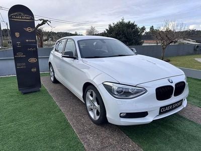 Branco Usado 2013 BMW 118 Sport Line Citadino | € 13.900 (Bom preço)
